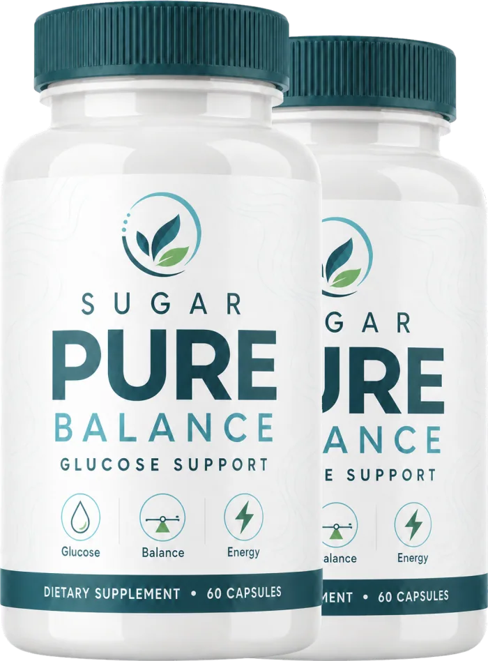 Sugar Pure Balance 2 bottle starter package — 60 day supply of glucose support capsules